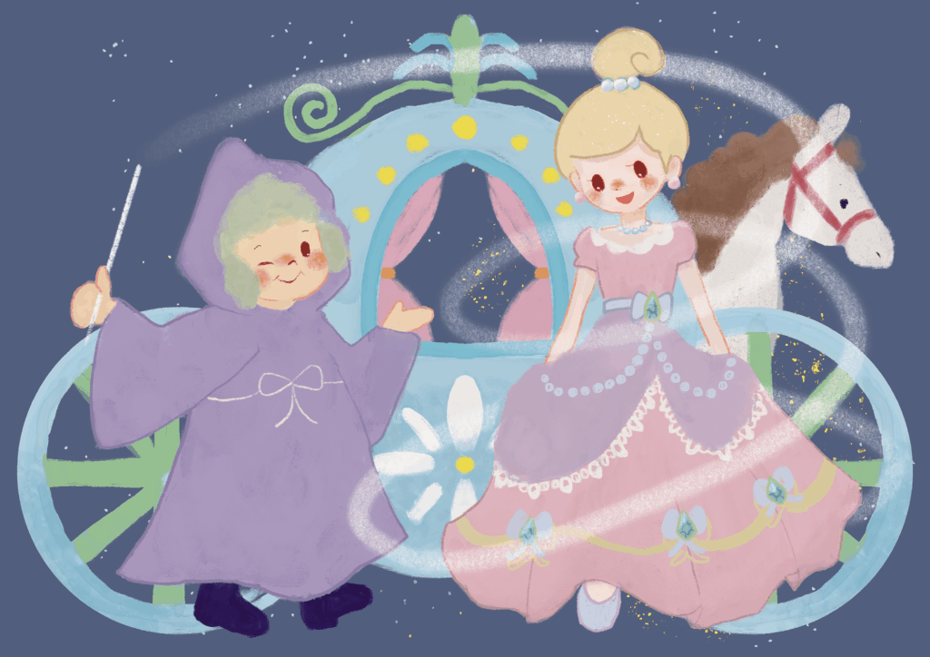 シンデレラのイラスト
