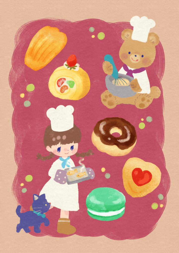 おやつのイラスト