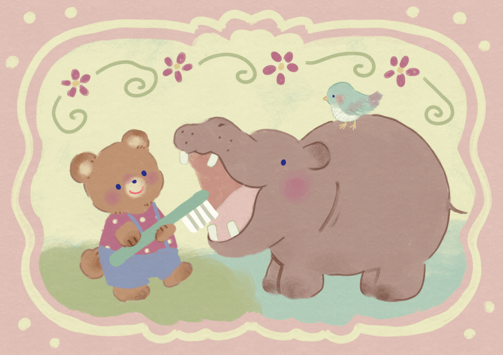カバのイラスト