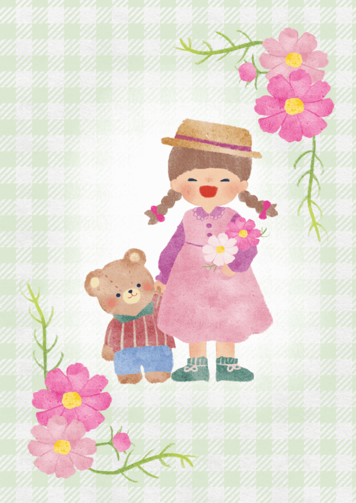 コスモスのイラスト