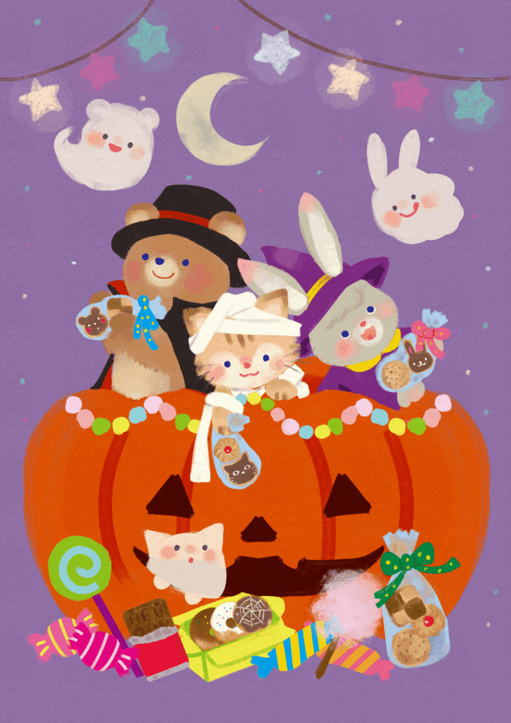 ハロウィンのイラスト