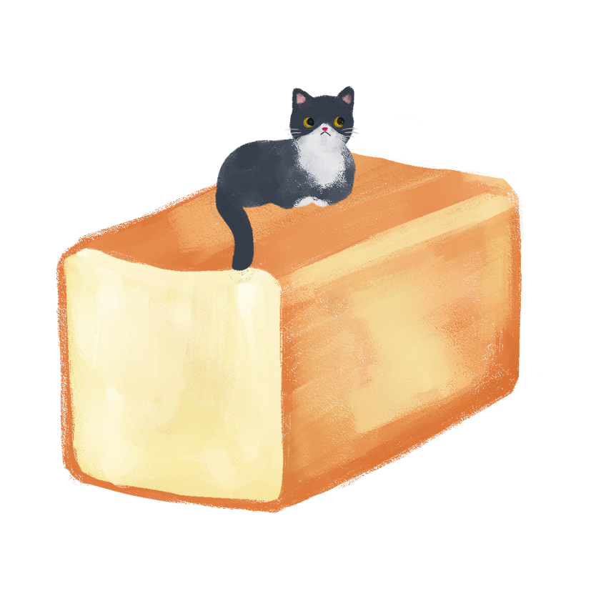 食パンのイラスト