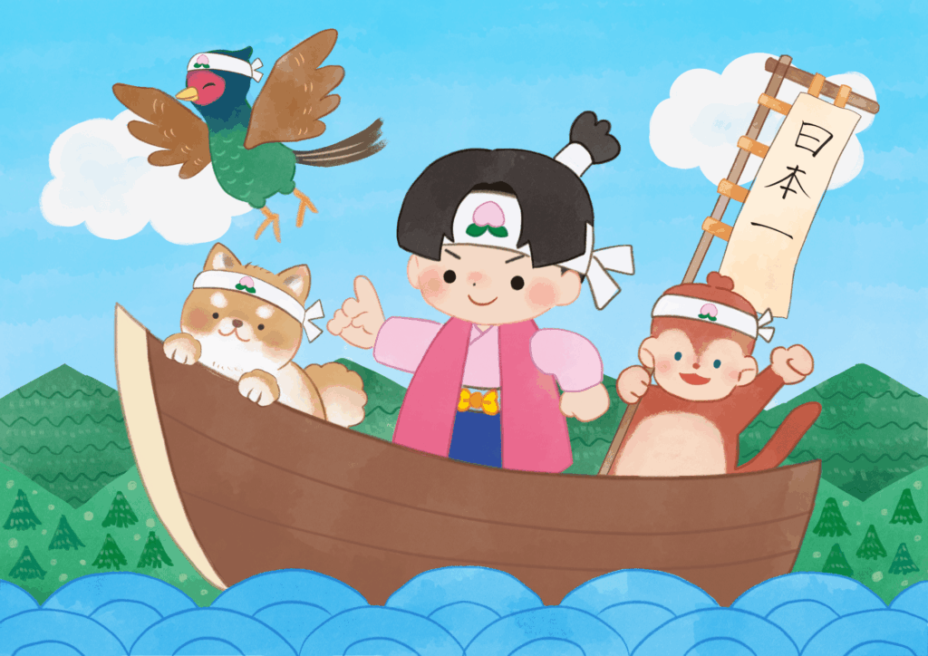 桃太郎のイラスト2