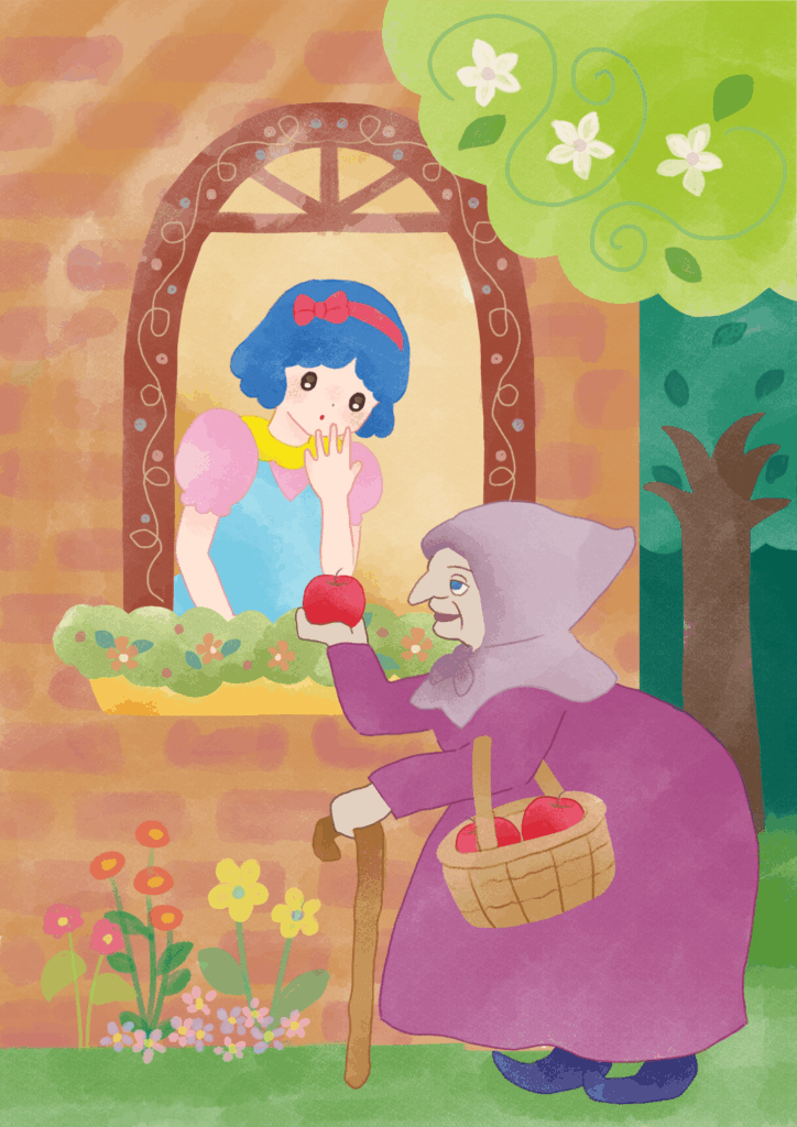 白雪姫のイラスト3